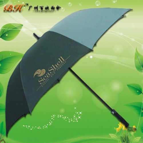 恩平雨傘廠 生產 貝殼高爾夫廣告傘 恩平百歡雨傘廠